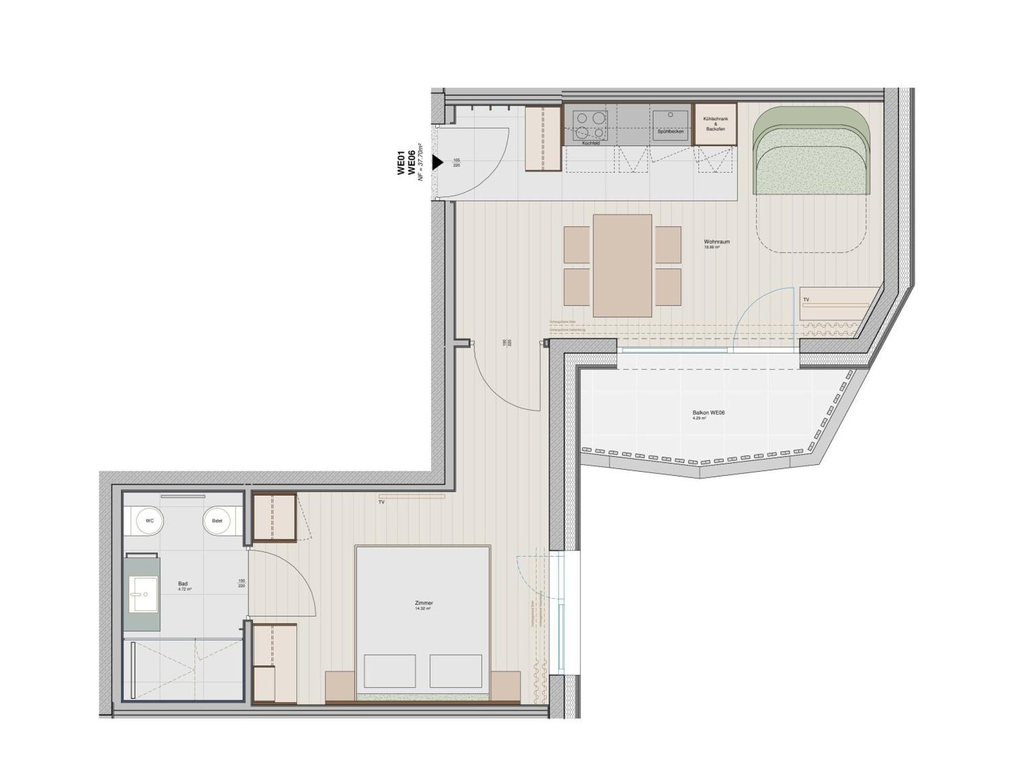 Haunold Homes 산칸디도 객실 사진
